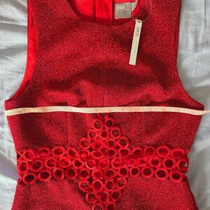 BNWT ASOS Red Dress US4 Petite Fit Like XS/US2